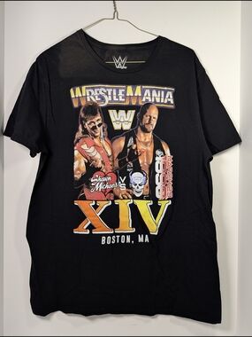 WWE WrestleMania XIV Black Graphic Tee